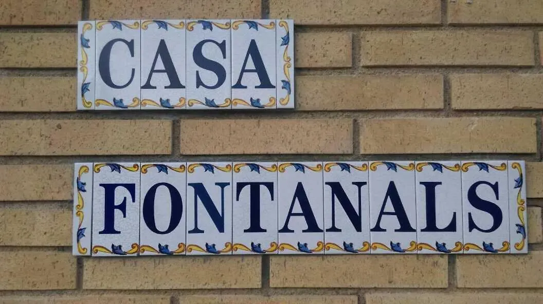Casa Fontanals Villa Pla del Panades
